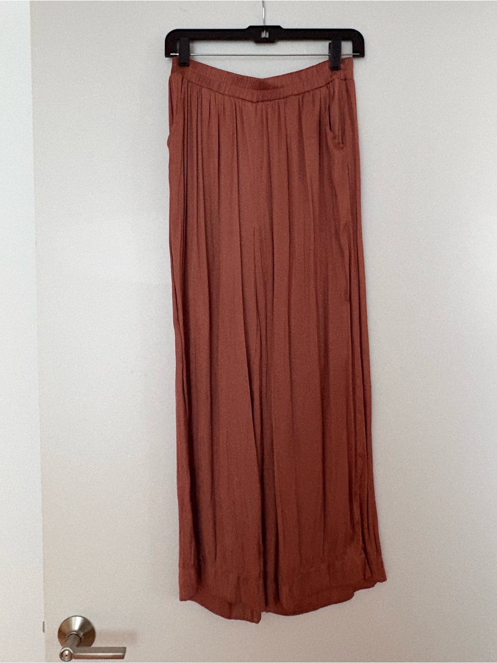 Satin Flowy Pants